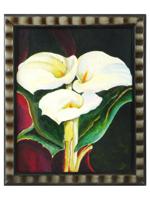 PAINTING WITH CALLA LILIES AFTER GEORGIA O KEEFFE
