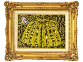 PUMPKIN ACRYLIC PAINTING AFTER YAYOI KUSAMA