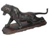 ANTIQUE JAPANESE MEIJI PERIOD BRONZE TIGER FIGURE PIC-1