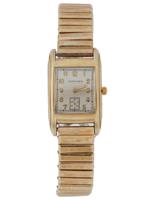 LONGINES SWISS 10K GOLD FILLED WOMENS WRIST WATCH