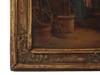 ANTIQUE 19TH C FRENCH GENRE OIL PAINTING BY BOUCHAUD PIC-4