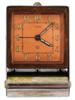 ART DECO JAEGER LE COULTRE TWO DAY TRAVEL CLOCK PIC-2