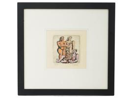 FRENCH FERNAND LEGER LIMITED EDITION ETCHING 1971