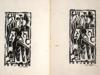 THREE DOUBLE WOODCUTS ON PAPER BY MAX WEBER 1920S PIC-3