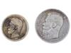 ANTIQUE RUSSIAN IMPERIAL NICHOLAS II SILVER COINS PIC-1