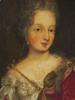 ANTIQUE FRENCH NOBLE FEMALE PORTRAIT OIL PAINTINGS PIC-2