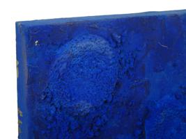 ATTR YVES KLEIN MONOCHROME BLUE MIXED MEDIA PAINTING