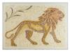 ANCIENT LATE ROMAN 6TH CENTURY AD MOSAIC OF LION PIC-0