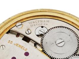 MIDCENT WALTHAM INCABLOC GOLD PLATED POCKET WATCH