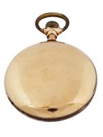 ANTIQUE PS BARTLETT 14K GOLD PLATED POCKET WATCH