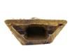 ANTIQUE INDIAN SILVER INLAID BRONZE JAIN ALTAR PIC-4