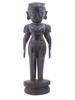 ANTIQUE INDIAN CARVED EBONY RELIGIOUS SHRINE FIGURINE PIC-0