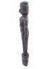 ANTIQUE INDIAN CARVED EBONY RELIGIOUS SHRINE FIGURINE PIC-2