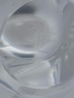 LALIQUE CRYSTAL FROSTED GLASS SYLVIE DOVE VASE