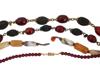 VINTAGE AGATE CARNELIAN JASPER BEADED NECKLACES PIC-6