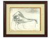 ATTR SALVADOR DALI SURREAL SKETCH PENCIL PAINTING PIC-0