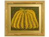 PUMPKIN ACRYLIC PAINTING ATTR TO YAYOI KUSAMA PIC-0