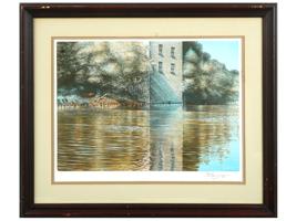 LTD CANADIAN LITHOGRAPH BY KEN KENNETH DANBY W COA