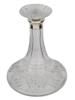 ASPREY LONDON CUT CRYSTAL AND SILVER DECANTER C 1975 PIC-1