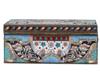 RUSSIAN GILT SILVER CLOISONNE ENAMEL CIGARETTE BOX PIC-4