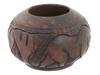 EAST AFRICAN KENYA HAND CARVED TEAK WOODEN BOWL PIC-2