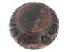 EAST AFRICAN KENYA HAND CARVED TEAK WOODEN BOWL PIC-4