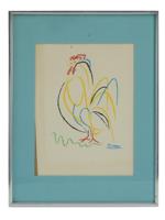 SPANISH AFTER PABLO PICASSO LITHOGRAPH ROOSTER