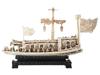 VTG CHINESE CARVED SAILBOAT WITH LOTS OF DETAILS PIC-1