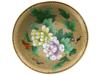 ANTIQUE CHINESE QING COPPER CLOISONNE ENAMEL BOWL PIC-2