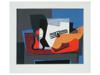 LITHOGRAPH STILL LIFE GUITAR AFTER PABLO PICASSO PIC-0