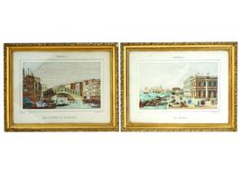 COLOR LITHOGRAPHS OF ANTIQUE VENETIAN LANDSCAPES