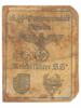 WWII NAZI GERMAN WAFFEN SS ID DOCUMENT PIC-0