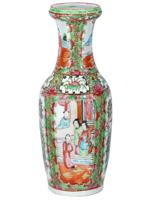 CHINESE REPUBLIC ERA FAMILLE ROSE PORCELAIN VASE