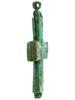 ANTIQUE BYZANTINE CAST BRONZE RELIQUARY CROSS PIC-2