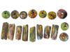 COLLECTION ANCIENT NEAR EASTERN MOSAIC GLASS BEADS PIC-0