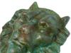 ANCIENT ROMAN BRONZE LION HEADS SCULPTED PLAQUES PIC-5