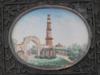 ANTIQUE INDIAN MINIATURE PAINTING OF QUTB MINAR PIC-2