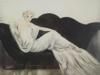 ART DECO FRENCH SOFA LITHOGRAPH BY LOUIS ICART PIC-1