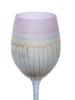 ISRAELI REUVEN ART GLASS FROSTED WINE GOBLETS PIC-4