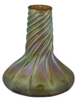 ART NOUVEAU LOUIS COMFORT TIFFANY FAVRILE GLASS VASE