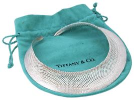 TIFFANY AND CO STERLING SILVER WICKER NECKLACE