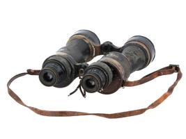 ANTIQUE WWI ERA FRENCH AIR FORCE MILITARY BINOCULARS