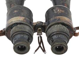 ANTIQUE WWI ERA FRENCH AIR FORCE MILITARY BINOCULARS