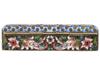 RUSSIAN 84 SILVER AND ENAMEL CASKET PILL BOX PIC-3