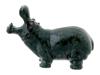 RUSSIAN CARVED NEPHRITE JADE FIGURE OF A HIPPO PIC-1