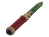 RUSSIAN SILVER JADE GEMSTONE ENAMEL LETTER OPENER PIC-2