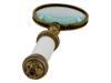 RUSSIAN 88 GILT SILVER ENAMEL MAGNIFYING GLASS PIC-4