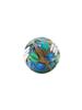 RUSSIAN GILT SILVER ENAMEL PARROT EASTER EGG PENDANT PIC-3