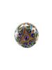 RUSSIAN 88 GILT SILVER ENAMEL EASTER EGG PENDANT PIC-2