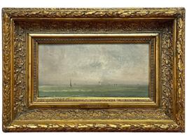 AMERICAN OIL PAINTING SEASCAPE BY JAMES WHISTLER